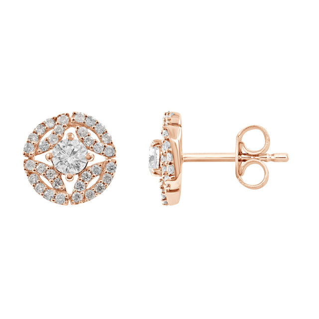 Diamond Pave Studs