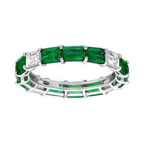 Esme Diamond and Emerald Band