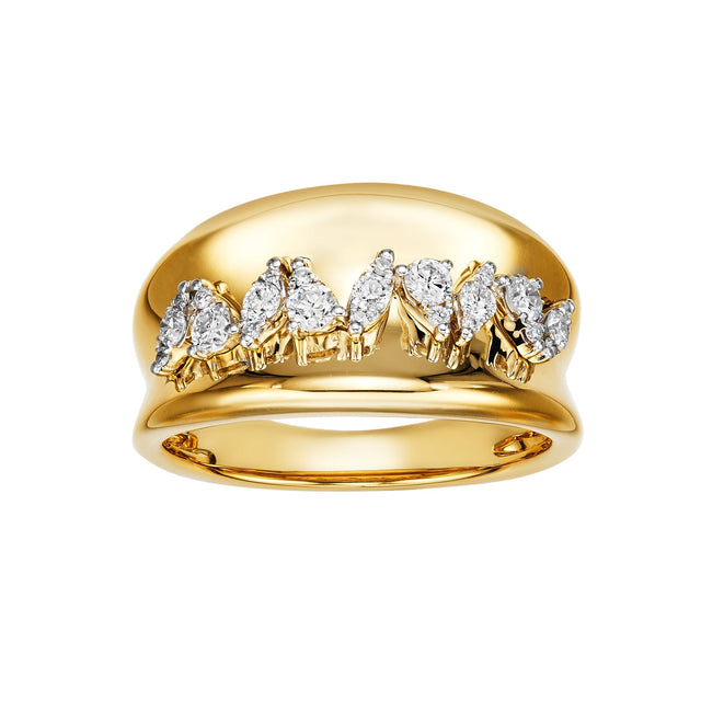 Foliage Diamond Band