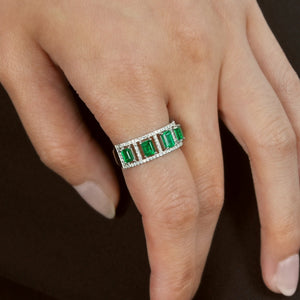 Freya Emerald Band