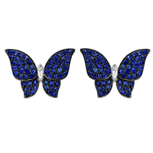 Morphia Blue Sapphire Earrings