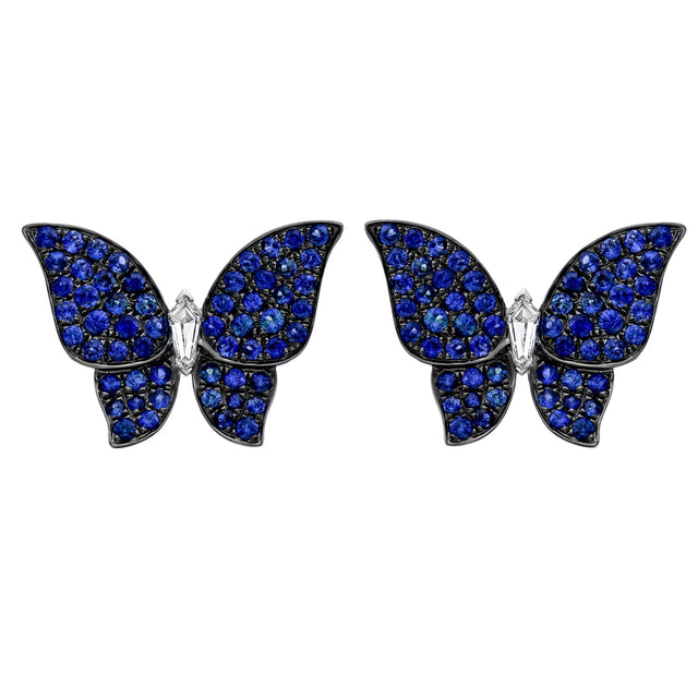 Morphia Blue Sapphire Earrings