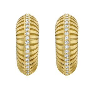 Nautilus Ionia Diamond and Gold Earrings