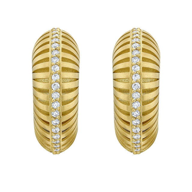 Nautilus Ionia Diamond and Gold Earrings