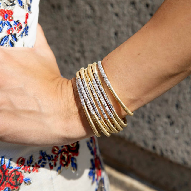 Nautilus Naxos Diamond and Gold Bracelet