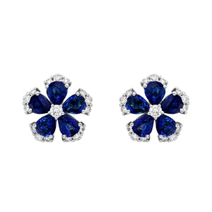 Paran Blue Sapphire Earrings