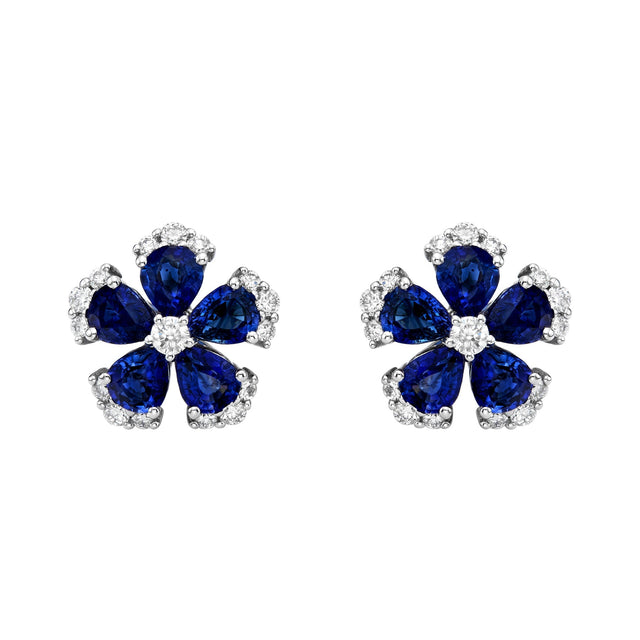 Paran Blue Sapphire Earrings