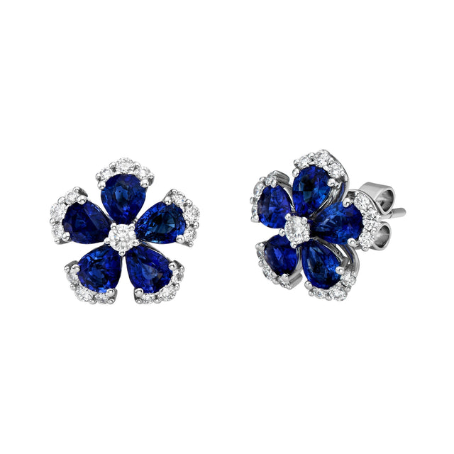 Paran Blue Sapphire Earrings