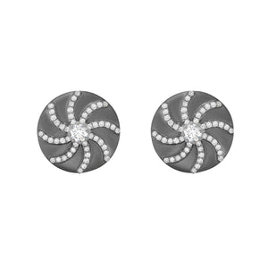 Sable Noir Artina Studs