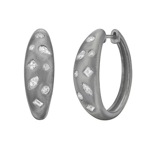 Sable Noir Inga Hoops