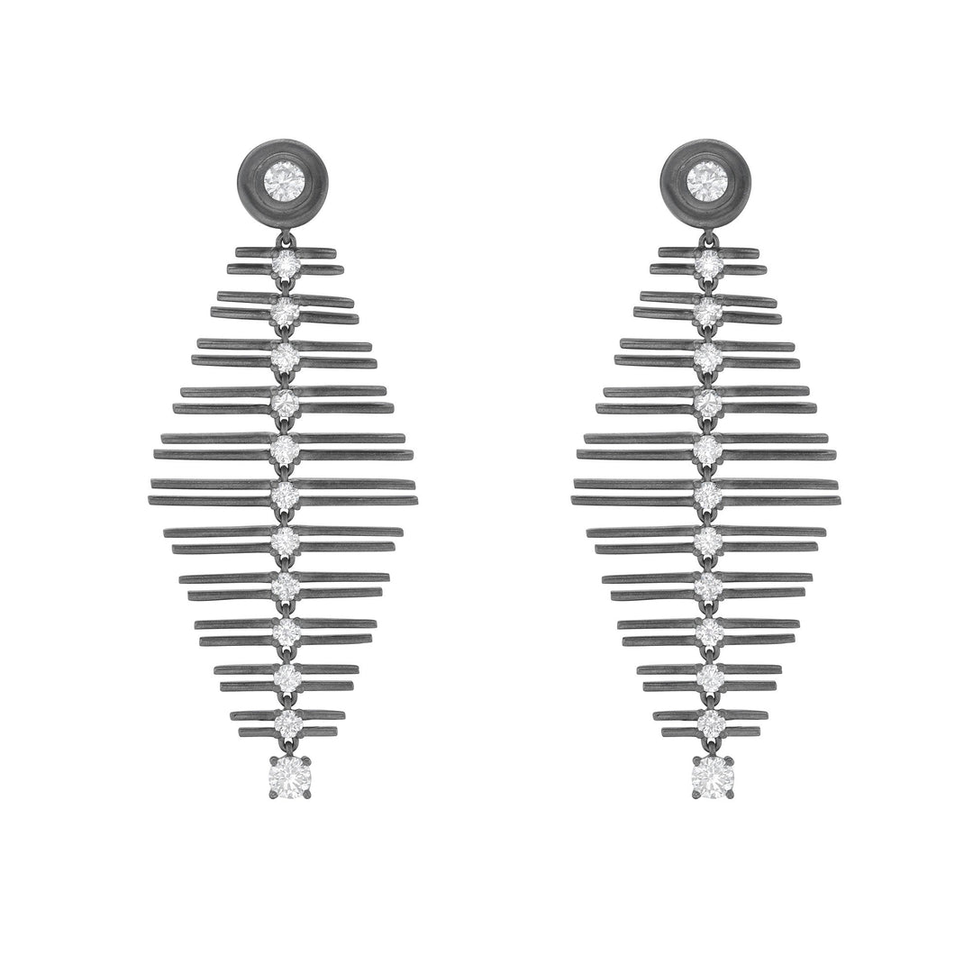 18kt Rakel Diamond Chandelier Earrings